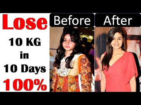 Alia Bhatt Diet Plan For Weight Loss | How to Lose Weight Fast 10kg in 10 Days | Celebrity Diet