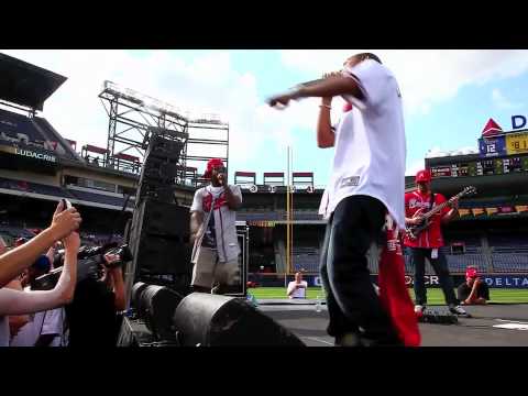 Ludacris & Jermaine Dupri Perform At Turner Field