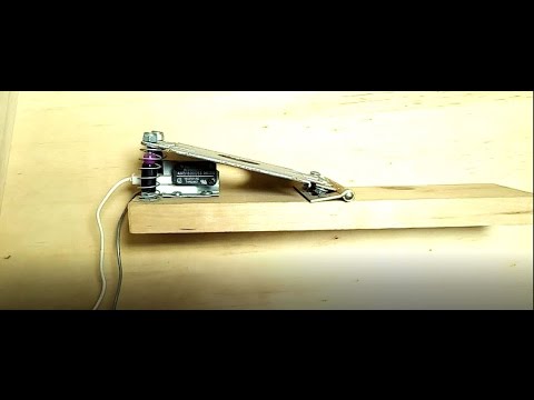 DIY spring foot switch for power tools