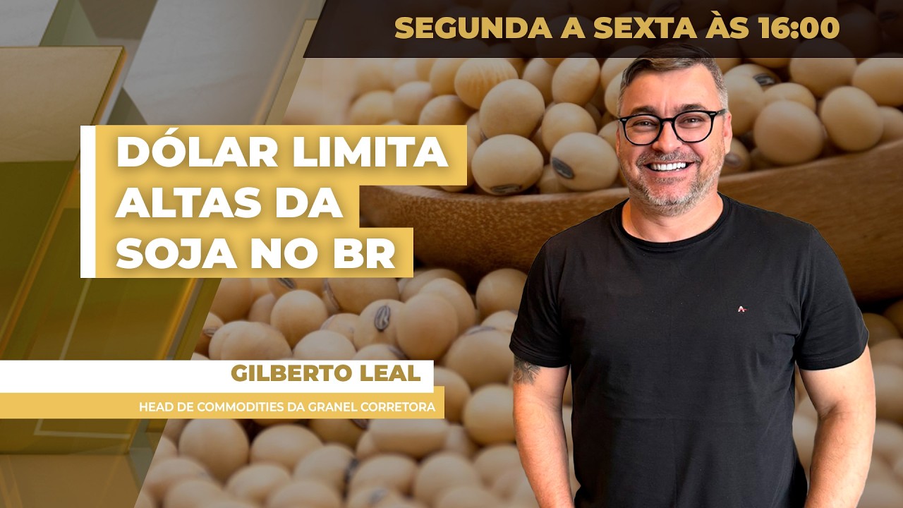 Soja acumula perto de 100 pts de alta em Chicago nos últimos meses, mas repasse para o BR é...