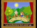 Sur le pont d'Avignon, On y danse, on y danse, Sur le pont d'Avignon, On y danse, tous en rond. Les beaux messieurs font comme ça, Et puis encore comme ça. Sur le pont d'Avignon, On y danse, on y danse, Sur le pont d'Avignon, On y danse, tous en rond. Les belles dames font comme ça, Et puis encore comme ça. Sur le pont d'Avignon, On y danse, on y danse, Sur le pont d'Avignon, On y danse, tous en rond. Les cordonniers font comme ça, Et puis encore comme ça. Sur le pont d'Avignon, On y danse, on y danse, Sur le pont d'Avignon, On y danse, tous en rond. Les blanchisseuses font comme ça, Et puis encore comme ça. Sur le pont d'Avignon, On y danse, on y danse, Sur le pont d'Avignon, On y danse, tous en rond. Sur le pont d'Avignon, On y danse, on y danse, Sur le pont d'Avignon, On y danse, tous en rond...