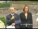 Calderón visita lugar de la tragedia