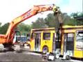 autobus demolizione