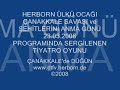 Herborn Ülkü Ocagi Canakkale de Dügün Tiyatro Oyunu 1.Bölüm