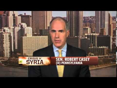 Senator Casey Discusses the Conflict in Syria