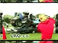 Land Rover crushes cars