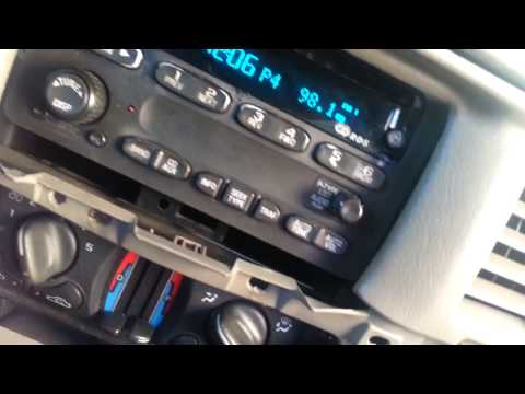 How to unlock gm radios 2000-2005