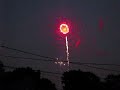 Fireworks at Sturbridge