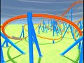 3D Studio Max Rollercoaster Final Video