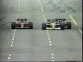 As the commentator says, wonderful maneuver by Alain Prost in 1991, USA GP. Enjoy!