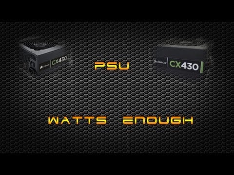 how to know psu wattage