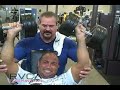 BJ PENN Lifting Weights PRE UFC 94