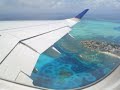 Isla San Andr�s-Colombia.Despegue,vista de la isla y playas