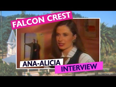 Falcon Crest: <b>Ana-Alicia</b> 1989 Inside Television Interview - 0