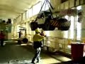Lifting a Franna Crane