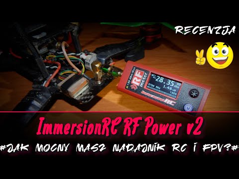 Recenzja: ImmersionRC RF Power Meter v2 - niezbędny miernik w FPV?