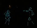 Neon skeleton men at Rhythm & Vines 2008/2009 Neon skeleton men at Rhythm & Vines 2008/2009