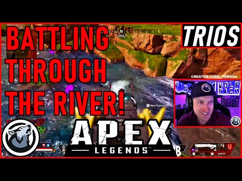 BATTLING THROUGH THE RIVER! VISS APEX LEGENDS SEASON 5