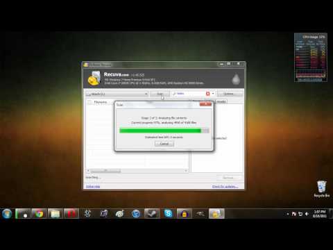 how to recover temp files