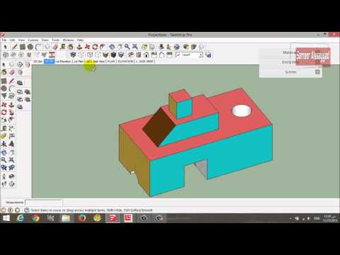 how to draw orthographic projection