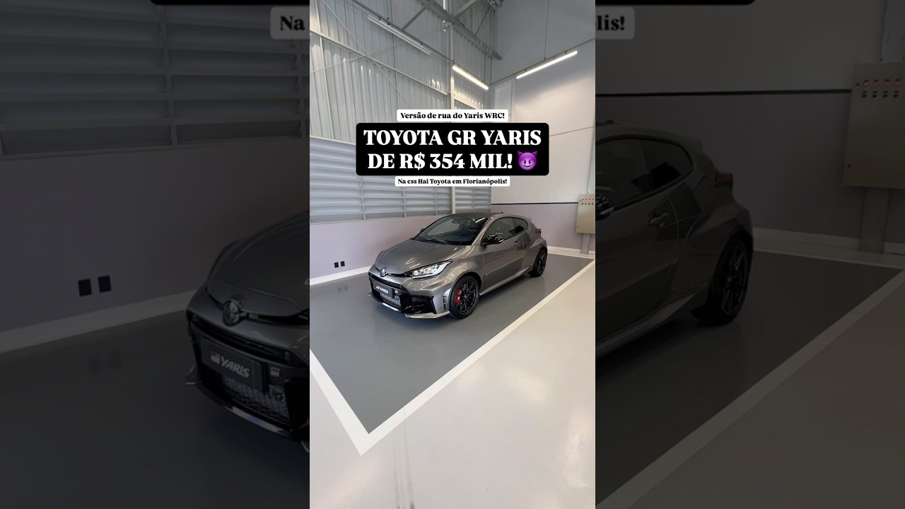 Toyota GR YARIS de R$ 354 MIL REAIS! 🤯