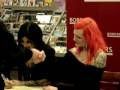 Kat von d of la ink book signing  borders las vegas 2009