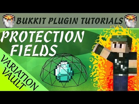 Protection - This plugin lets you add protection fields that players can build to create a shield to protect their land easy to set up with different strengths, iron, gold, diamond, emerald download :...