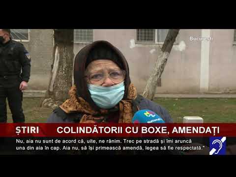 Colindătorii cu boxe, amendați