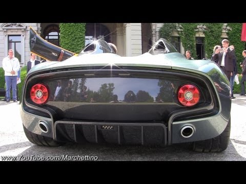 Aston Martin CC100 Speedster BRUTAL Sound and Revs!