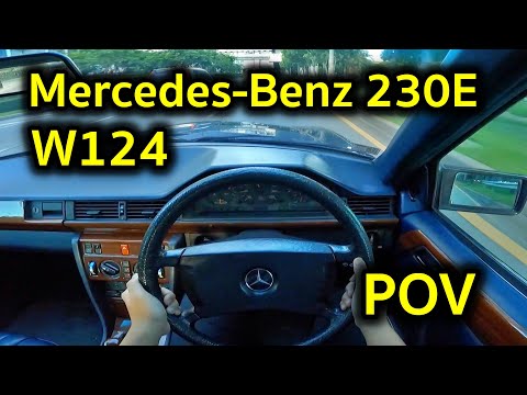 1989 Mercedes-Benz 230E W124 - POV Drive in Bangkok