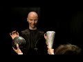 kolektiv narobov

de.kons

a ludistic performance for two actors, a cellist, and an audience


concept, performers: gregor moder, sonja vil?
music: nikolaus herdieckerhoff (cellolitis)
costumes, set design: katarina zalar
video by: christian fessel

production: kolektiv narobov
support: ministrstvo za kulturo rs, mestna ob?ina ljubljana
premiere: march 2007, berlin, ratibortheater

http://www.narobov.org