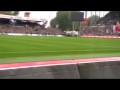 Choreo FC St.Pauli-Cottbus Haupttribüne 25.10.2009
