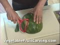 Melon Carving Made Easy - Mega Peeler - Nita's Melon Carving Instructions