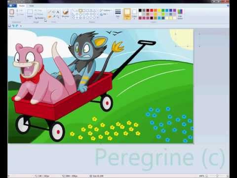 how to draw pokemon in ms paint