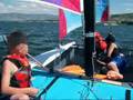 Some Hobie Getaway Sailing