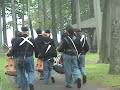 Song title is \"Old 1812\" and us marching to it