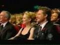 Anne Heche & James Tupper VERY briefly @ the Gemini's!