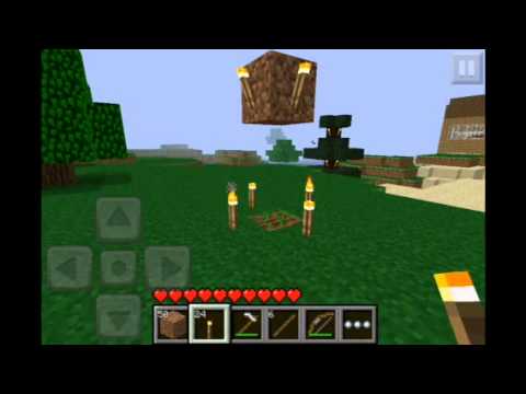 how to harvest crops in minecraft pe