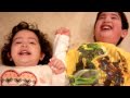 pre-bedtime silliness