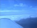 Over and around the clouds