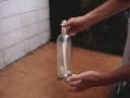 Removing a cork from the bottle trick Removing a cork from the bottle trick