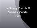 La Guerra de El Salvador