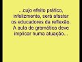 Liíngua falada no ensino do português