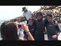 visita ISLAS PALOMINO - grupo PUCP
