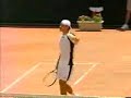 Roddick tennis service violent