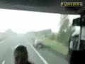 Tornado in Poland overturns a bus