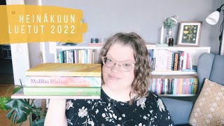 Heinakuun Luetut Kirjat 2022