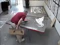 Logan Hicks Spraying Stencil Logan Hicks Spraying Stencil