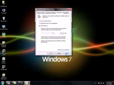 how to fasten windows 7