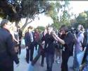 planet green rocks at the launch of the planet green channel by the greek theatre in la.